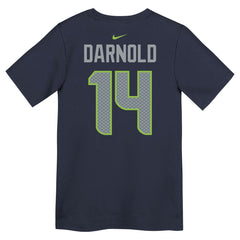 Sam Darnold Seattle Seahawks Preschool Super Bowl LX Name & Number T-Shirt College Navy | Nike for Sale