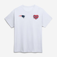 New England Patriots I Love Drake Maye T-Shirt White | NFL