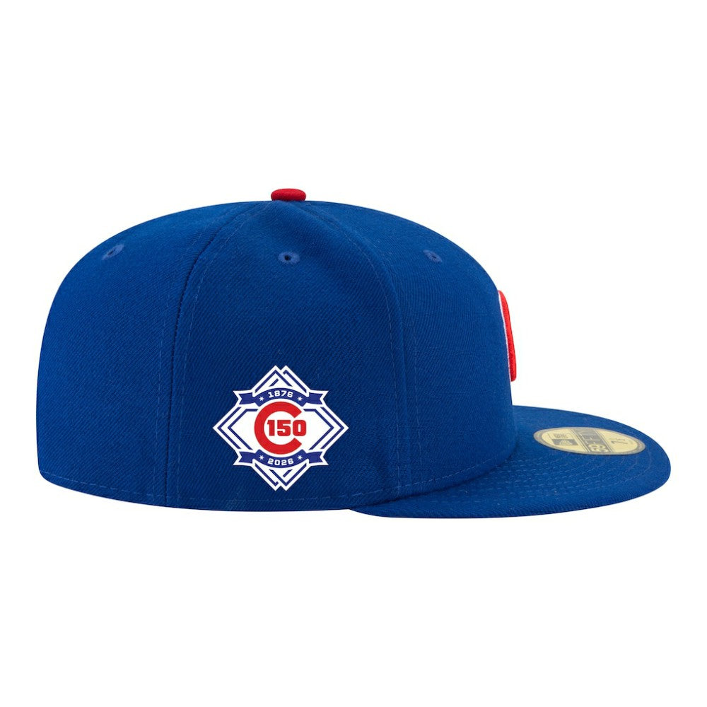 Chicago Cubs New Era 150th Anniversary 59FIFTY Fitted Hat - MLB