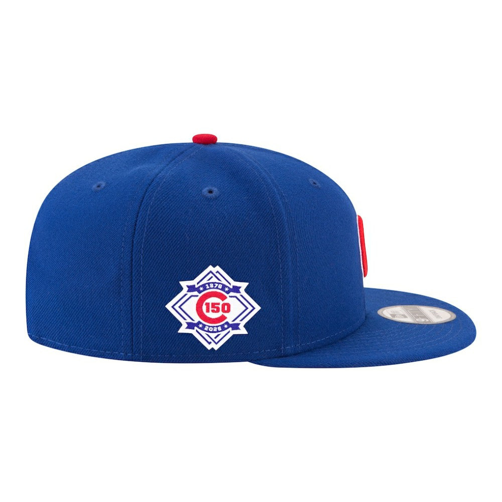 Chicago Cubs New Era 150th Anniversary 9FIFTY Snapback Hat - MLB