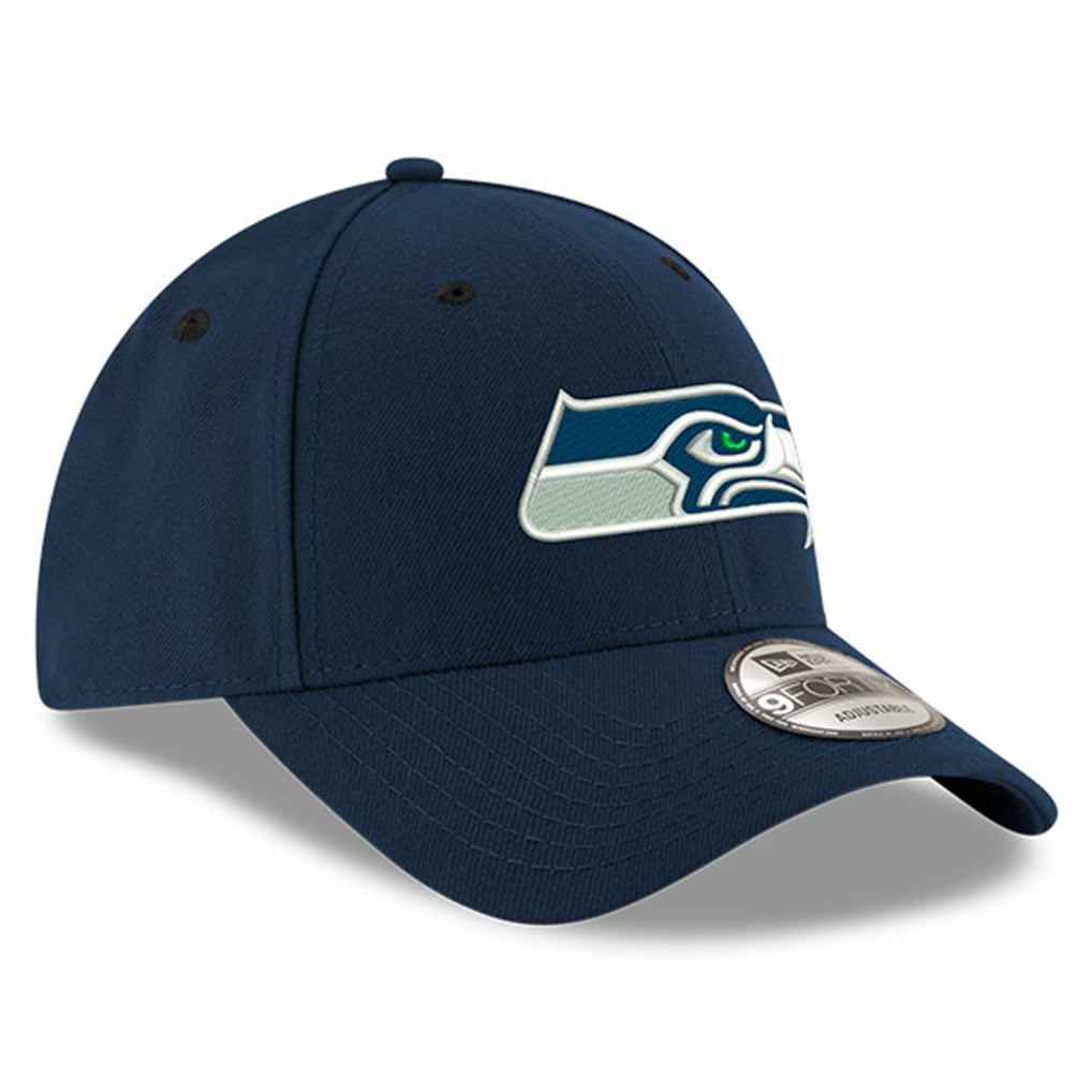 Seattle Seahawks New Era Youth 9FORTY Adjustable Hat College Navy | NFL