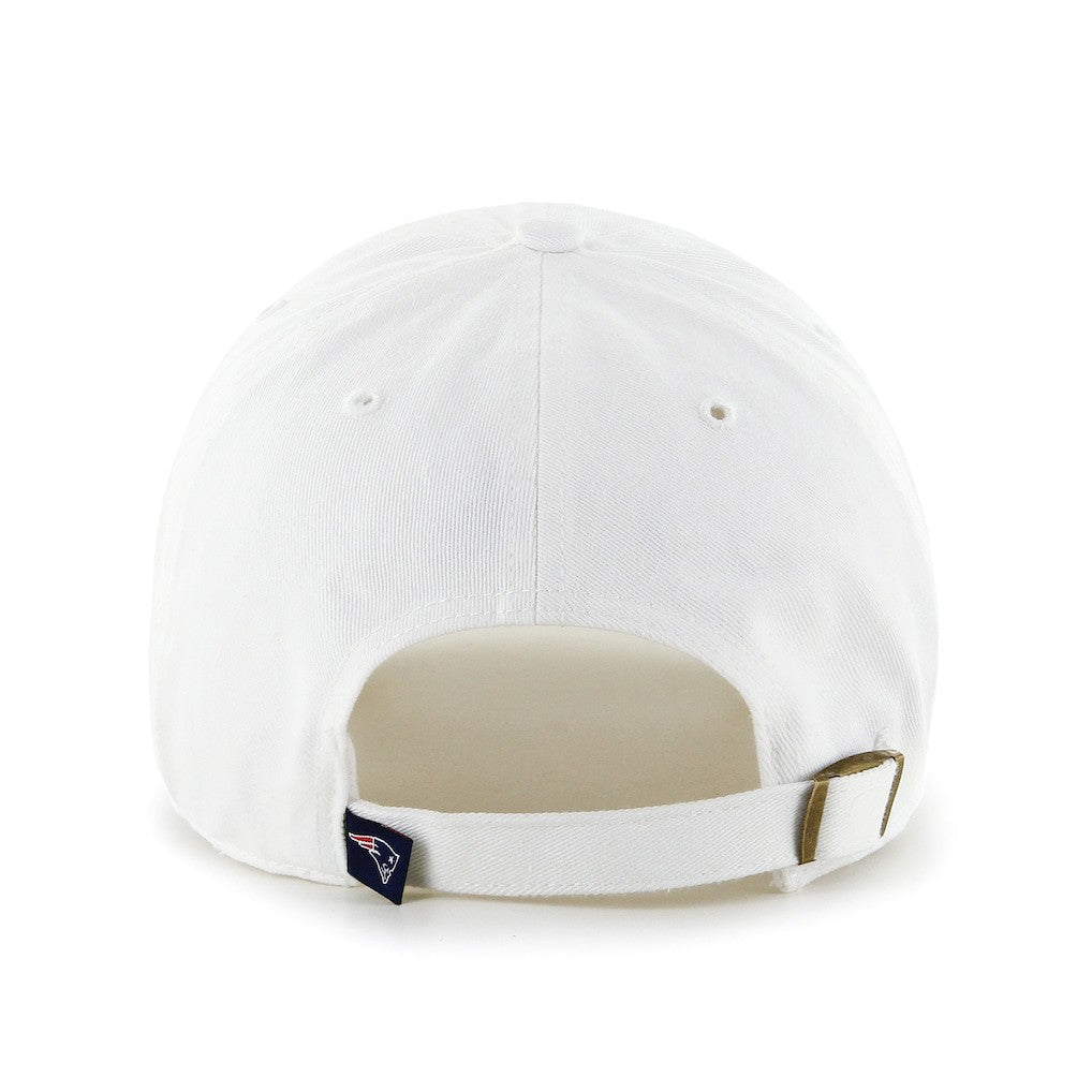 New England Patriots '47 Preschool Clean Up Adjustable Hat White | 47 brand