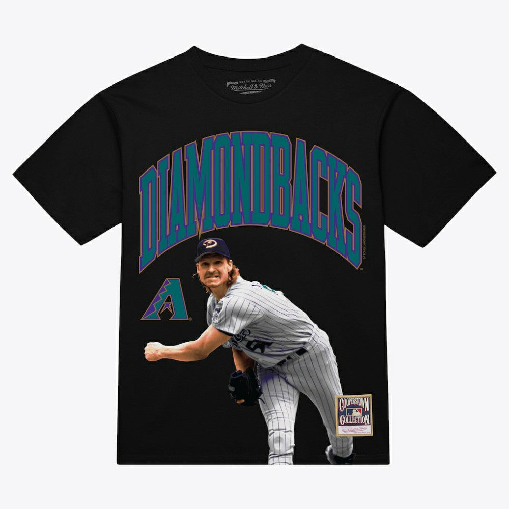 Randy Johnson Arizona Diamondbacks Mitchell & Ness Photo Arch Player Graphic T-Shirt - MLB