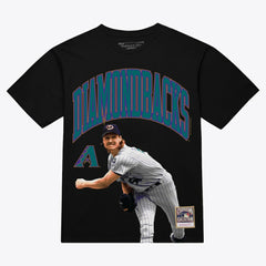 Randy Johnson Arizona Diamondbacks Mitchell & Ness Photo Arch Player Graphic T-Shirt - MLB
