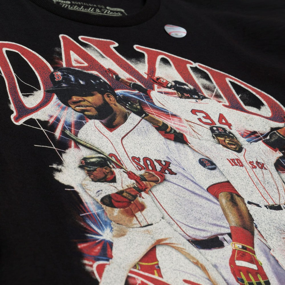 David Ortiz Boston Red Sox Mitchell & Ness Legendary Collage Player T-Shirt - MLB