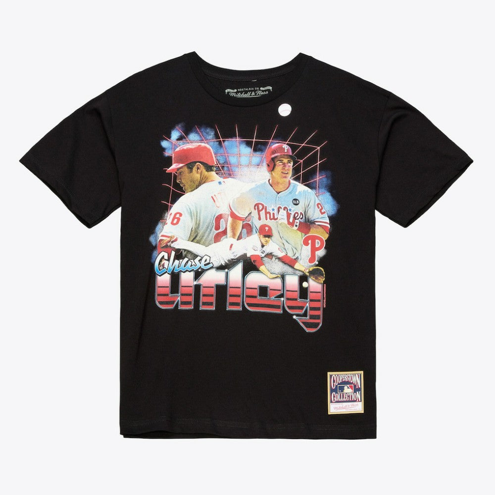 Chase Utley Philadelphia Phillies Mitchell & Ness Legendary Collage Player T-Shirt - MLB