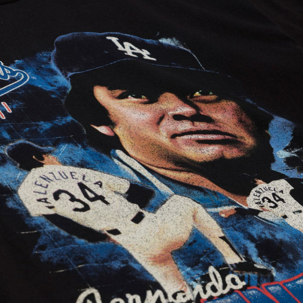 Fernando Valenzuela Los Angeles Dodgers Mitchell & Ness Legendary Collage Player T-Shirt - MLB