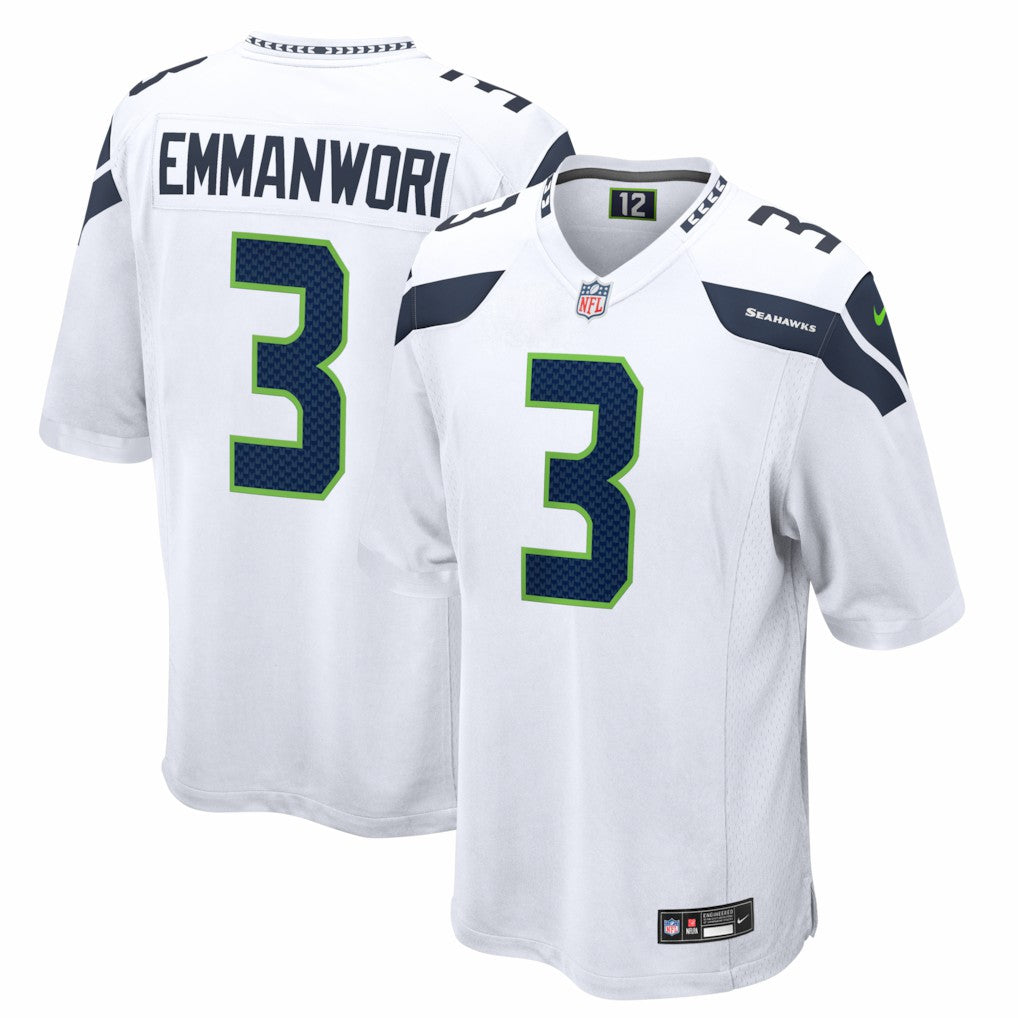 Nick Emmanwori Seattle Seahawks Game Jersey White | Nike for Sale