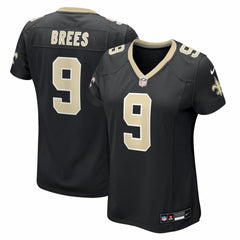 Drew Brees New Orleans Saints Women's Team Game Jersey Black | Nike for Sale