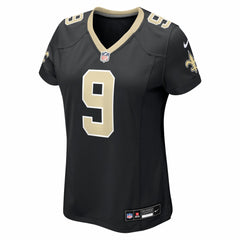 Drew Brees New Orleans Saints Women's Team Game Jersey Black | Nike for Sale