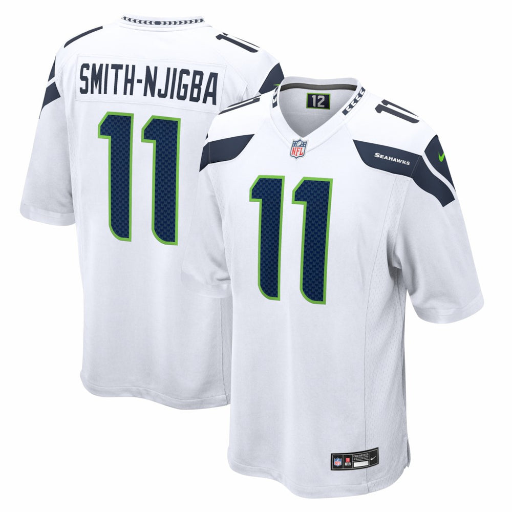 Jaxon Smith-Njigba Seattle Seahawks Game Jersey White | Nike for Sale