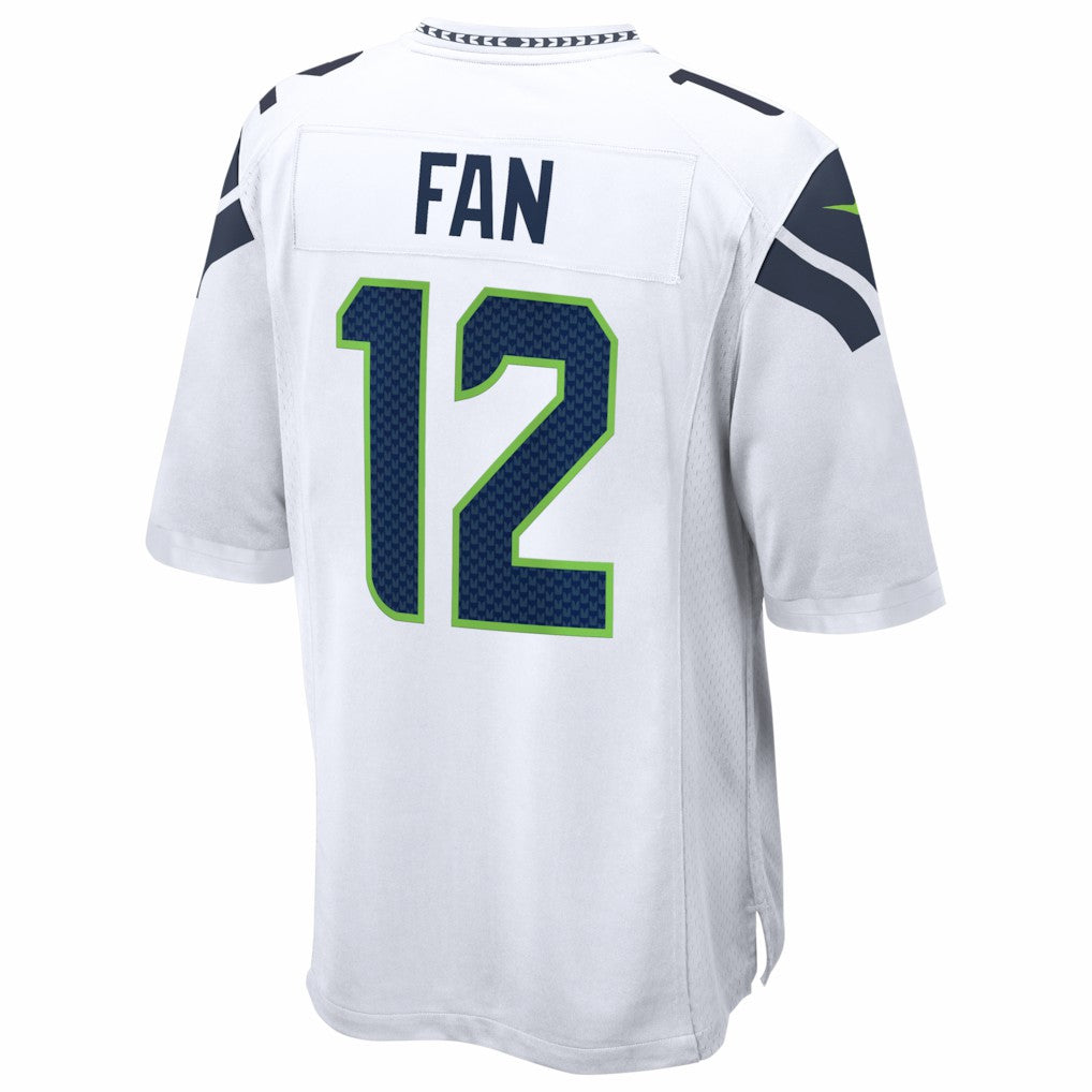 12s Seattle Seahawks Game Jersey White | Nike for Sale