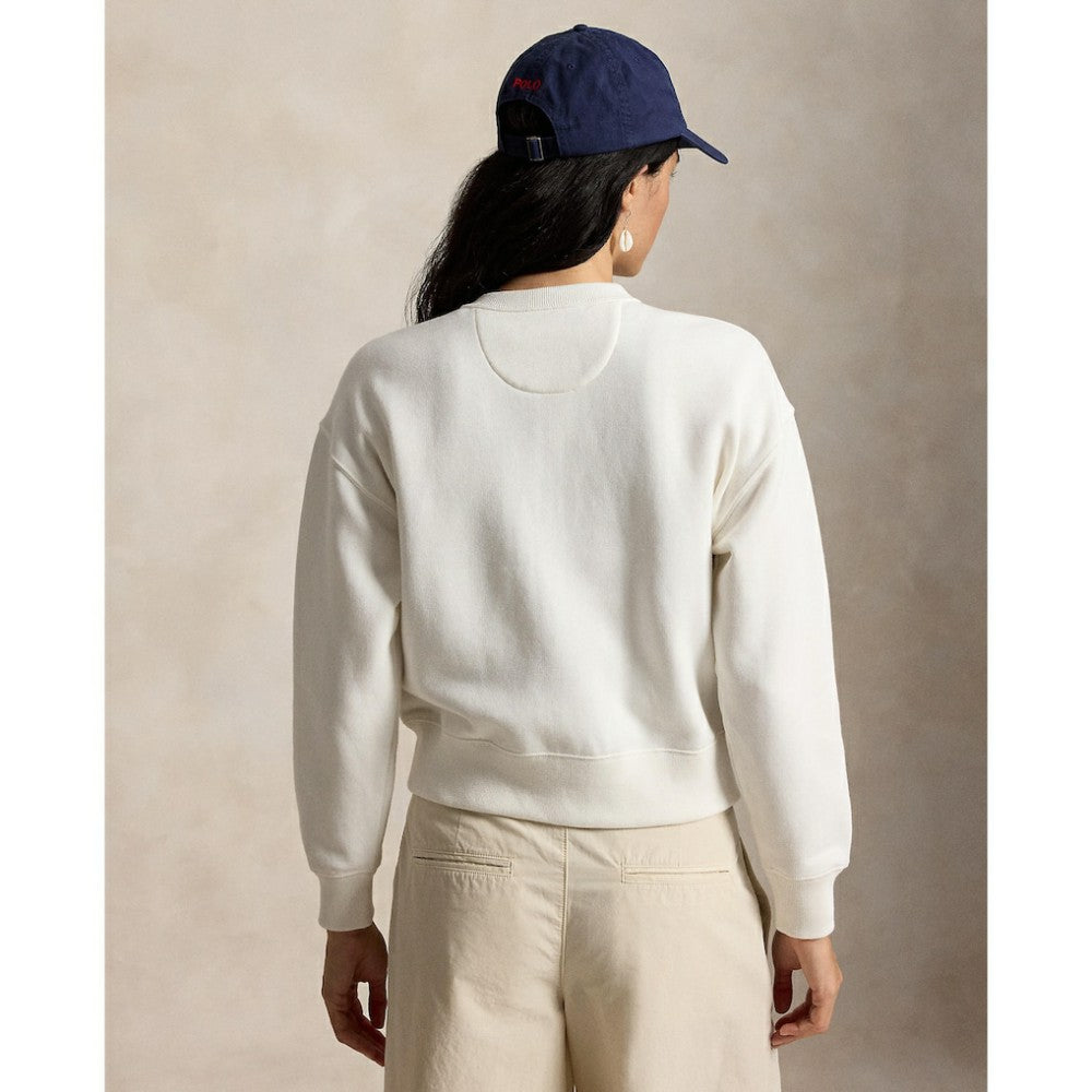 Yankees Polo Ralph Lauren Women's Seasonal Knit Full-Snap Cardigan - MLB