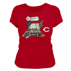 Cincinnati Reds Tiny Turnip Women's 2026 Spring Training T-Shirt - MLB