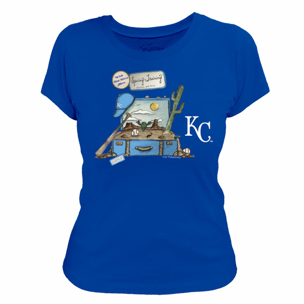 Kansas City Royals Tiny Turnip Women's 2026 Spring Training T-Shirt - MLB