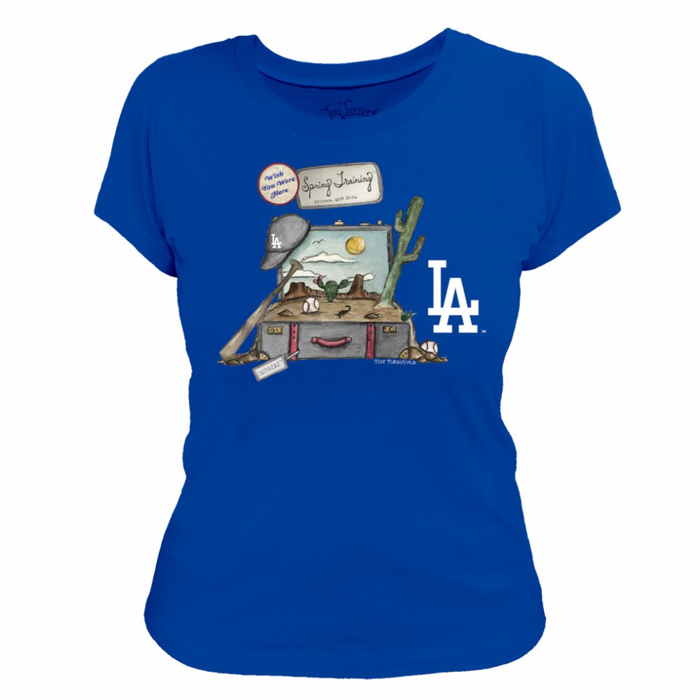 Los Angeles Dodgers Tiny Turnip Women's 2026 Spring Training T-Shirt - MLB