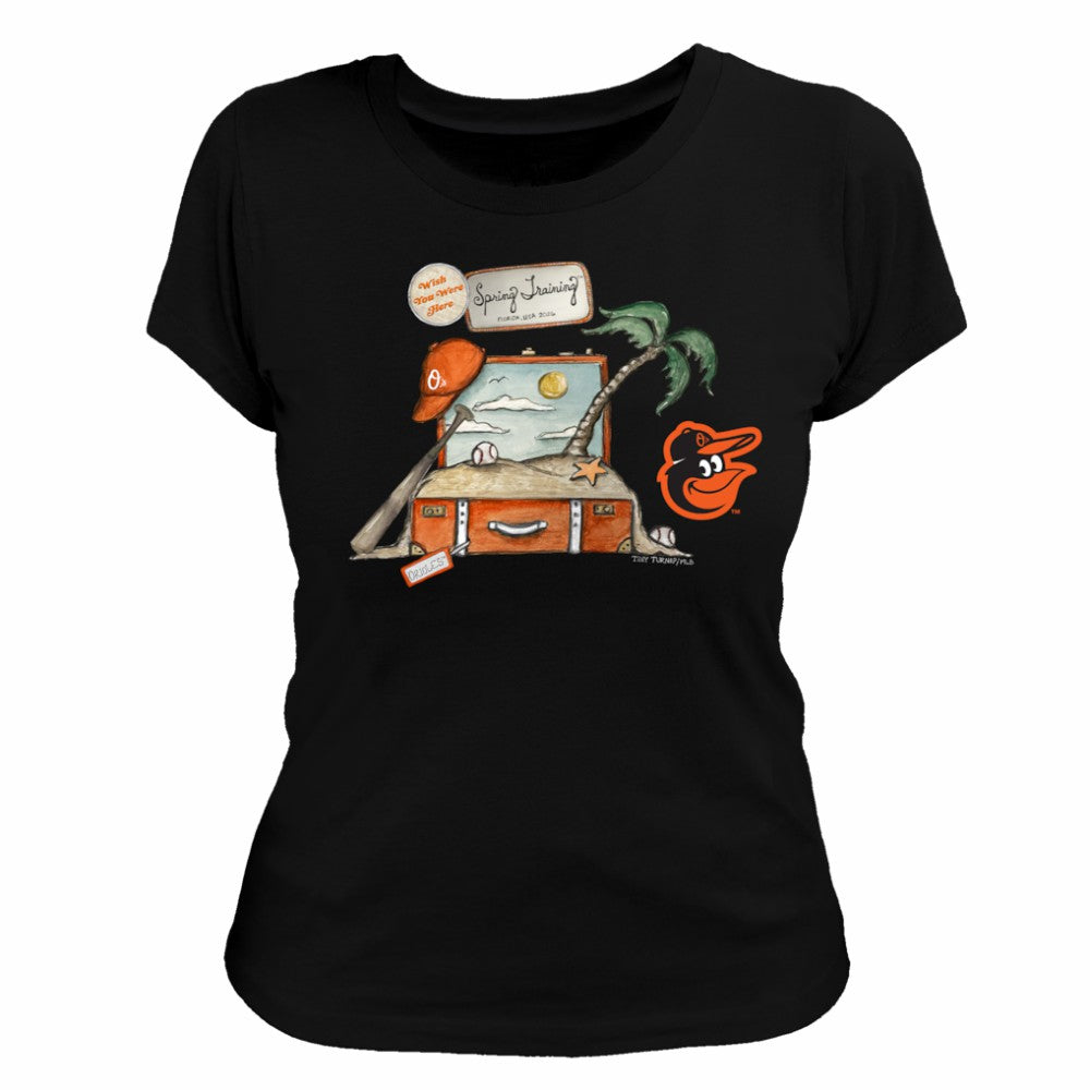 Baltimore Orioles Tiny Turnip Women's 2026 Spring Training T-Shirt - MLB