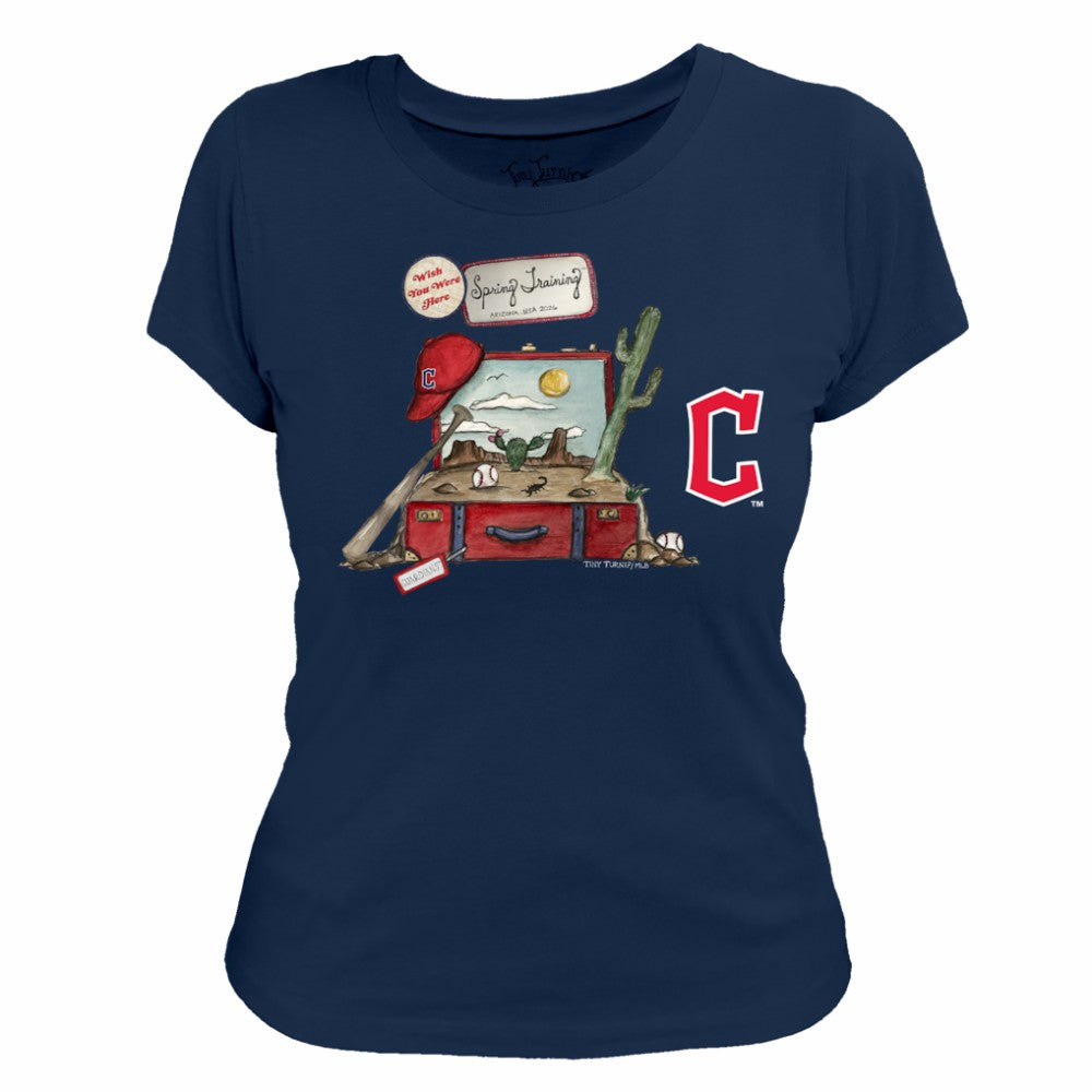 Cleveland Guardians Tiny Turnip Women's 2026 Spring Training T-Shirt - MLB