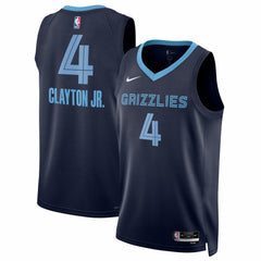 Walter Clayton Jr. Memphis Grizzlies Unisex Swingman Jersey Icon Edition Navy - NBA