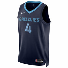 Walter Clayton Jr. Memphis Grizzlies Unisex Swingman Jersey Icon Edition Navy - NBA