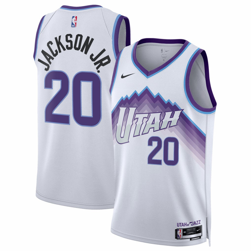 Jaren Jackson Jr. Utah Jazz Unisex Swingman Jersey Association Edition White - NBA