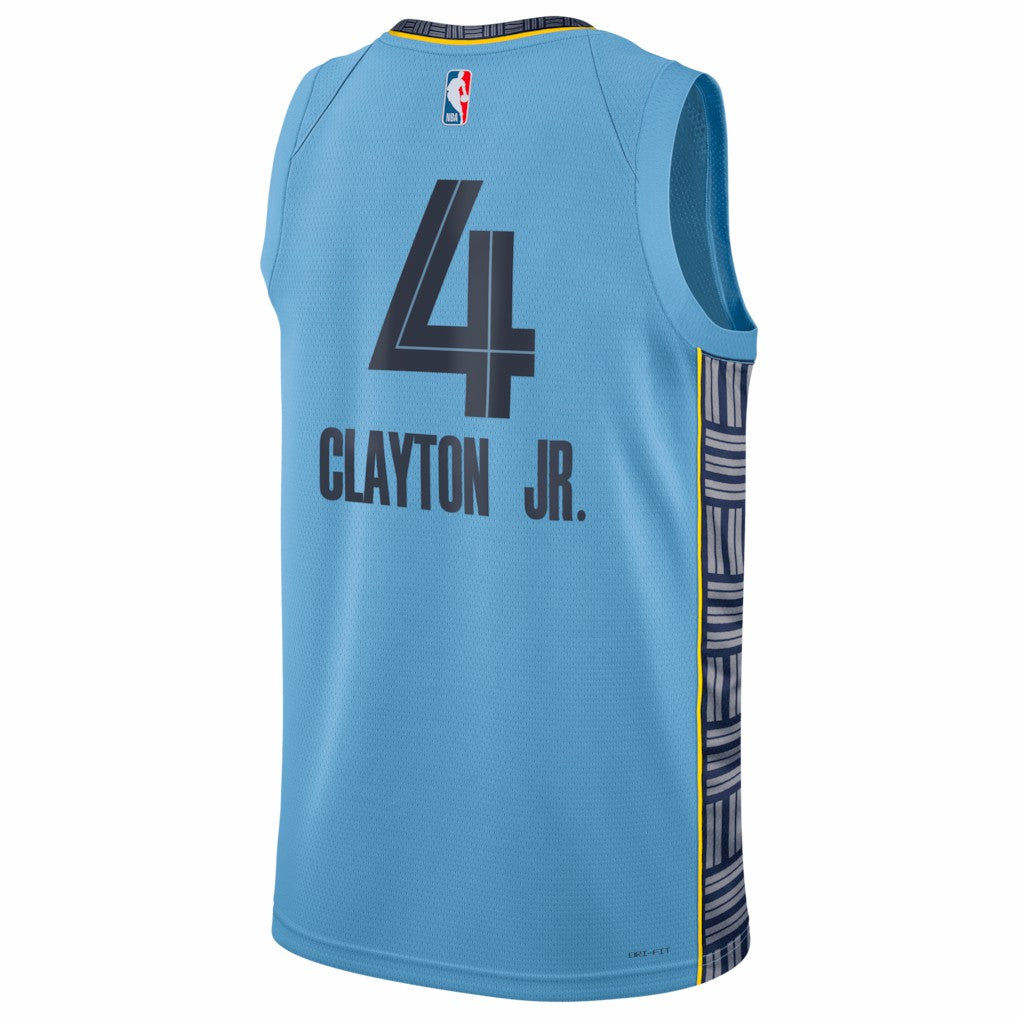 Walter Clayton Jr. Memphis Grizzlies Jordan Brand Unisex Swingman Jersey Statement Edition Light Blue - NBA
