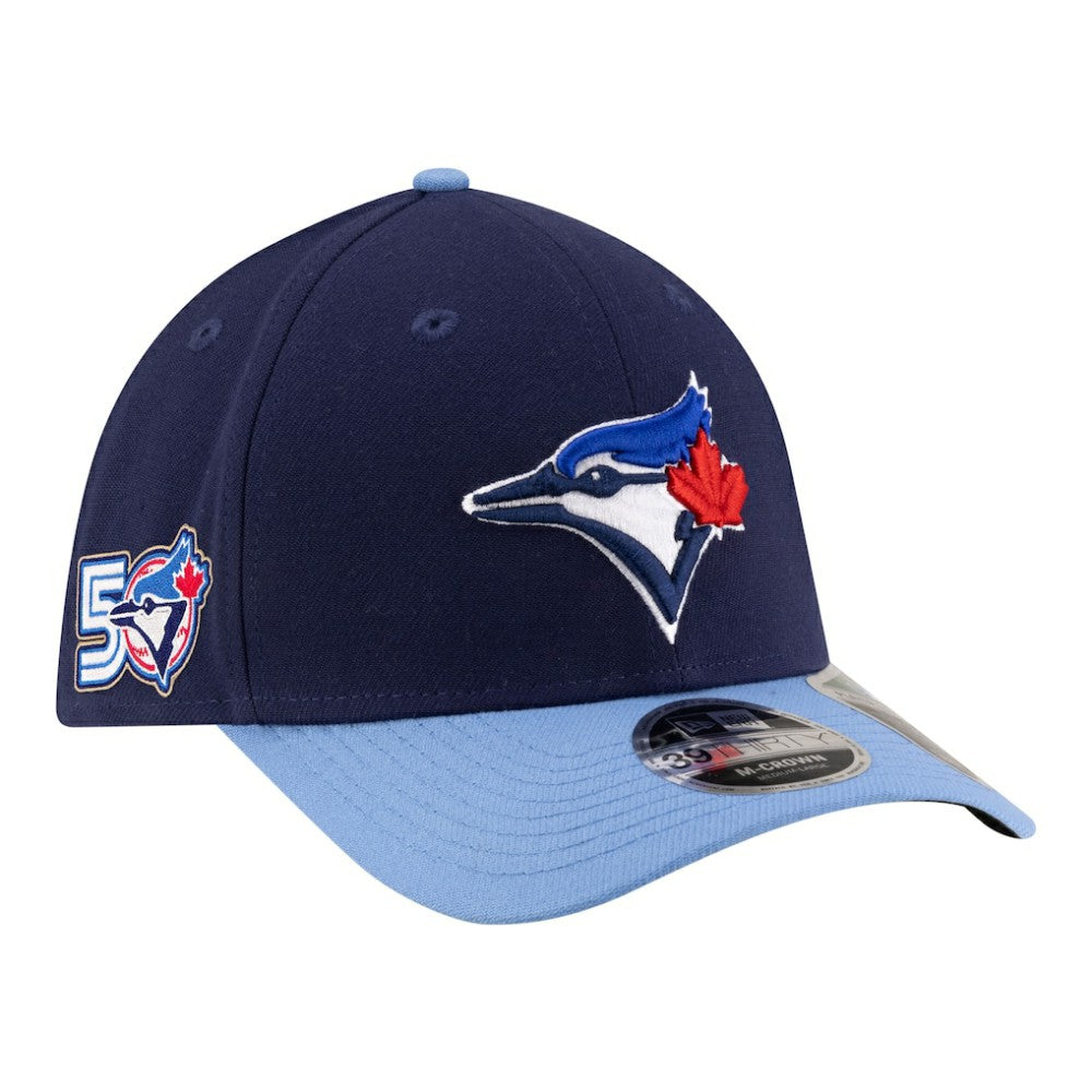 Toronto Blue Jays New Era 50th Season Player Replica 39THIRTY Flex Hat - MLB