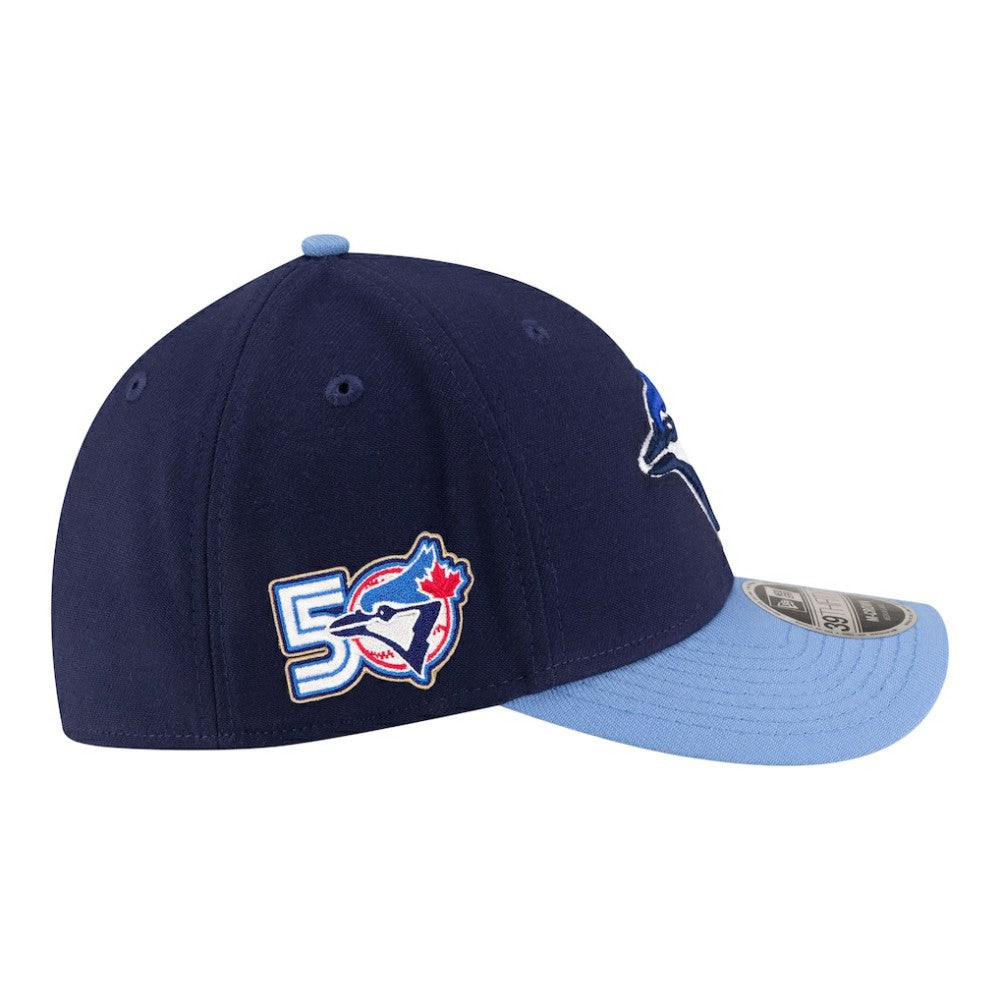 Toronto Blue Jays New Era 50th Season Player Replica 39THIRTY Flex Hat - MLB