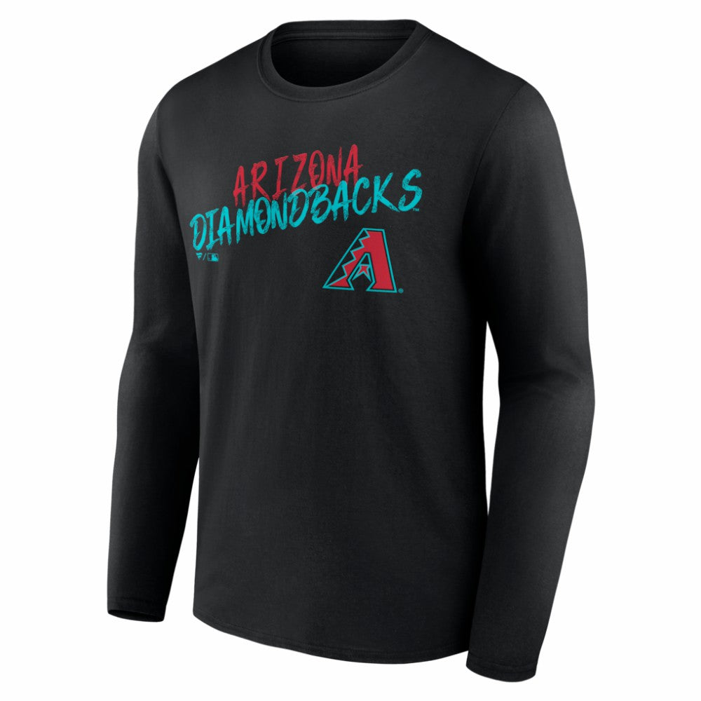 Arizona Diamondbacks  Hustle Personalized Name & Number Long Sleeve T-Shirt - MLB