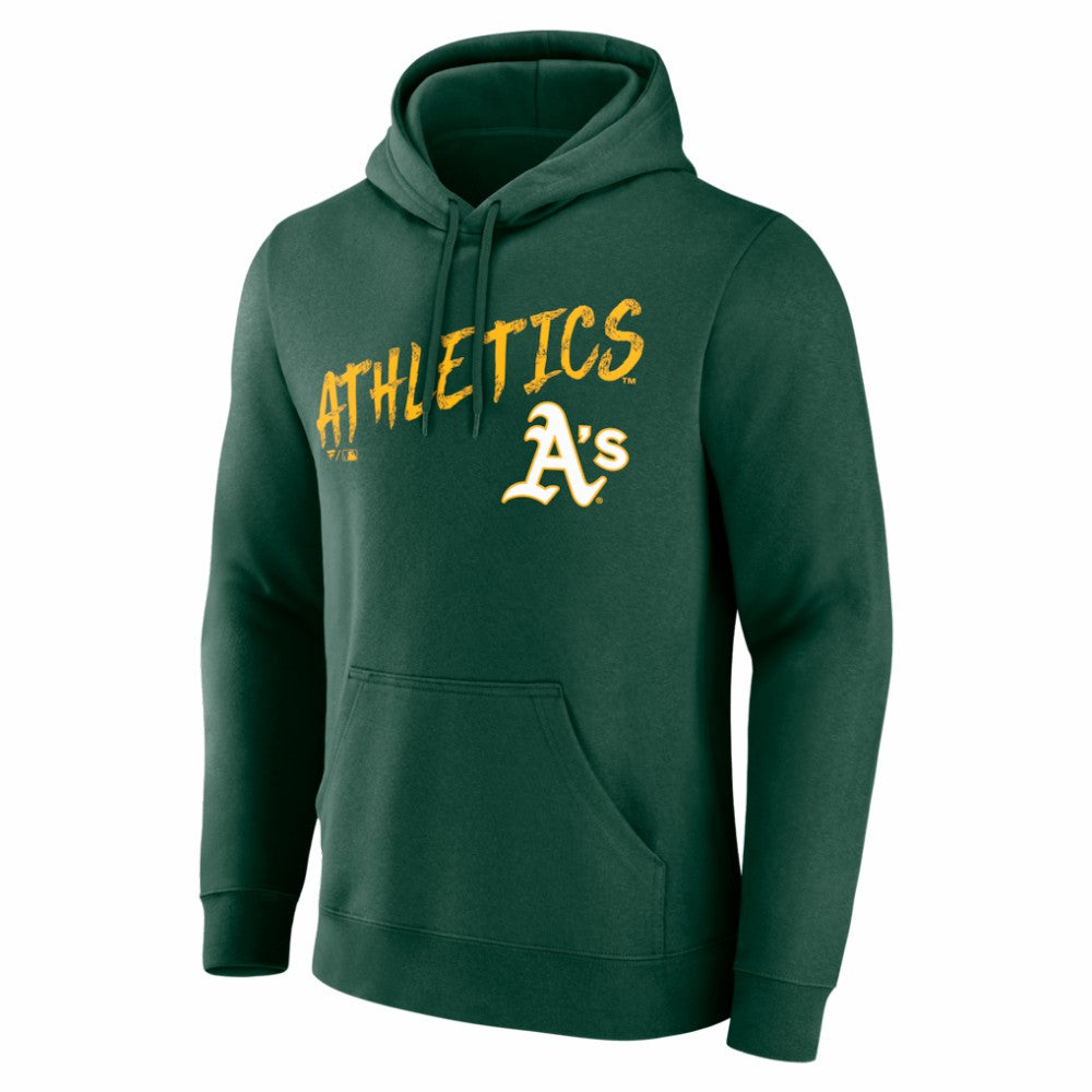 Athletics  Hustle Personalized Name & Number Hoodie - MLB