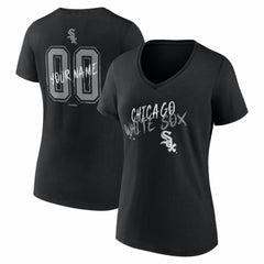 Chicago White Sox Women's Hustle Personalized Name & Number V-Neck T-Shirt - MLB