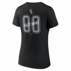Chicago White Sox Women's Hustle Personalized Name & Number V-Neck T-Shirt - MLB