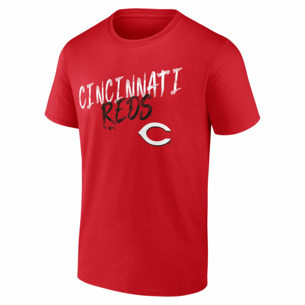 Cincinnati Reds  Hustle Personalized Name & Number T-Shirt - MLB