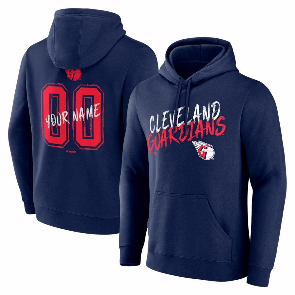 Cleveland Guardians  Hustle Personalized Name & Number Hoodie - MLB