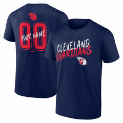 Cleveland Guardians  Hustle Personalized Name & Number T-Shirt - MLB