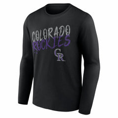 Colorado Rockies  Hustle Personalized Name & Number Long Sleeve T-Shirt - MLB