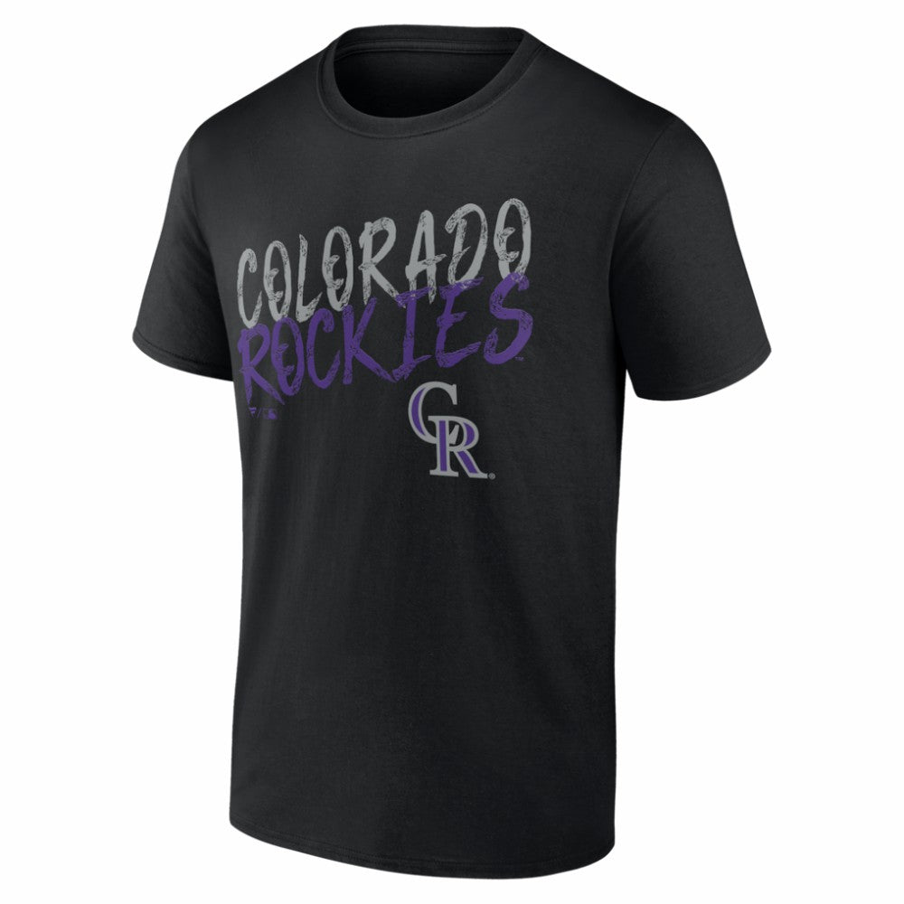 Colorado Rockies  Hustle Personalized Name & Number T-Shirt - MLB