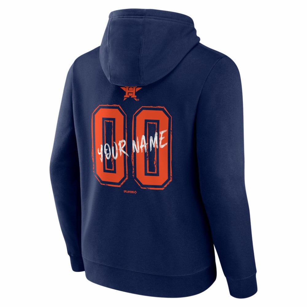 Houston Astros  Hustle Personalized Name & Number Hoodie - MLB