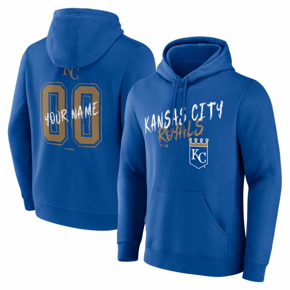 Kansas City Royals  Hustle Personalized Name & Number Hoodie - MLB