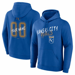 Kansas City Royals  Hustle Personalized Name & Number Hoodie - MLB