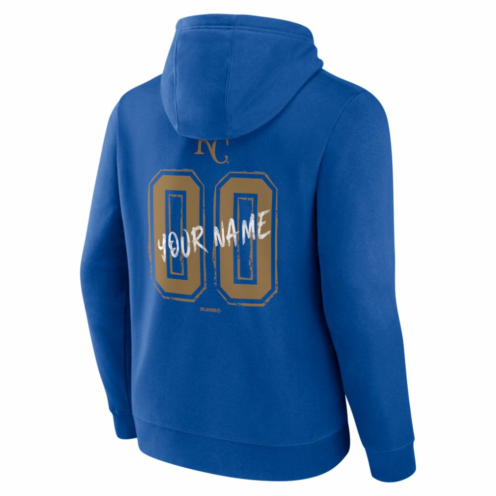 Kansas City Royals  Hustle Personalized Name & Number Hoodie - MLB
