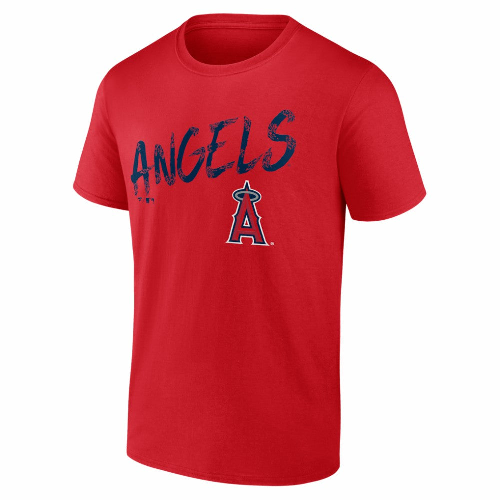 Los Angeles Angels  Hustle Personalized Name & Number T-Shirt - MLB
