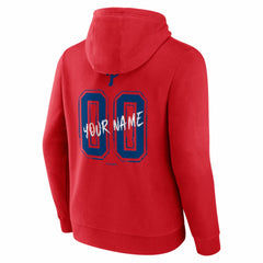 Philadelphia Phillies  Hustle Personalized Name & Number Hoodie - MLB