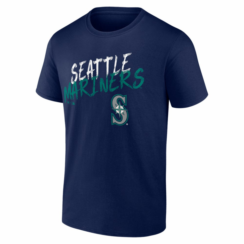 Seattle Mariners  Hustle Personalized Name & Number T-Shirt - MLB