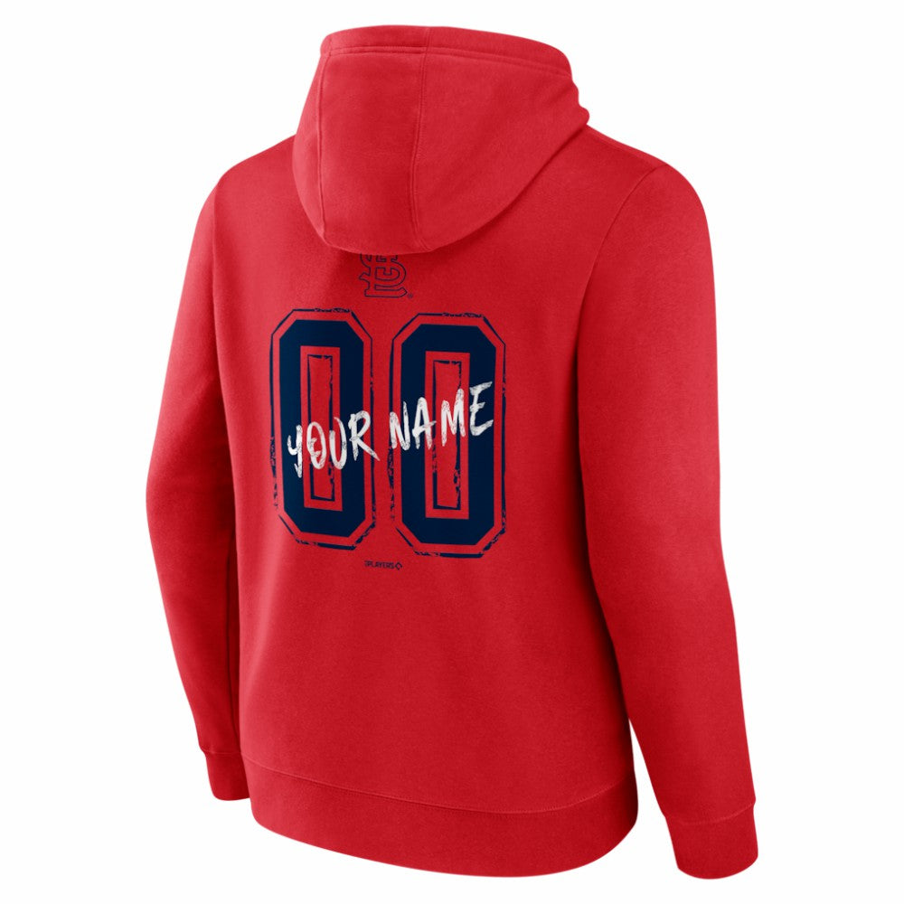 St. Louis Cardinals  Hustle Personalized Name & Number Hoodie - MLB