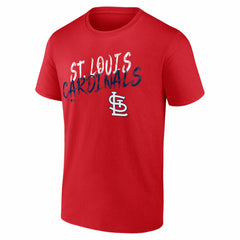 St. Louis Cardinals  Hustle Personalized Name & Number T-Shirt - MLB