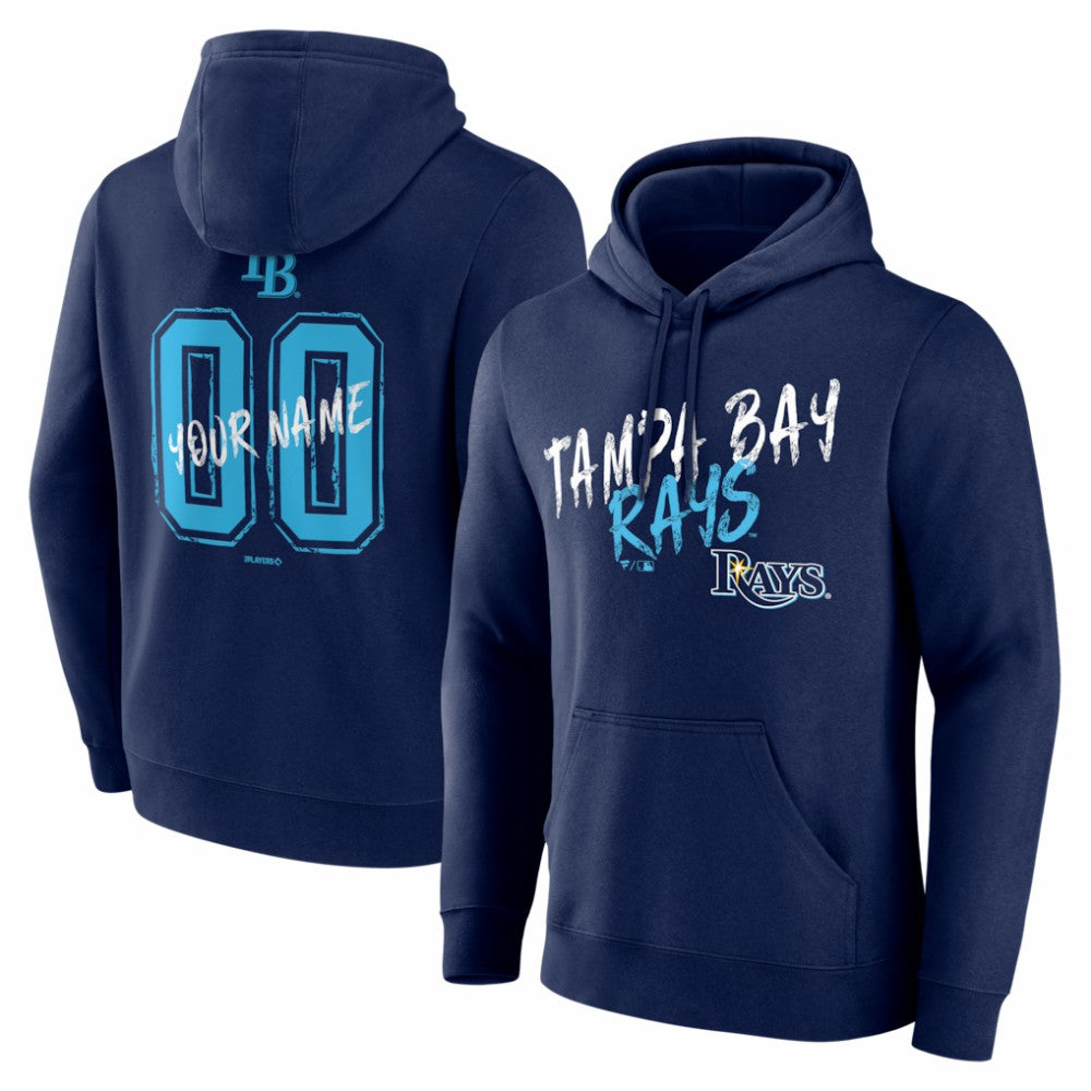 Tampa Bay Rays  Hustle Personalized Name & Number Hoodie - MLB