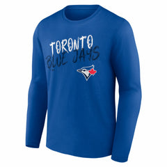 Toronto Blue Jays  Hustle Personalized Name & Number Long Sleeve T-Shirt - MLB