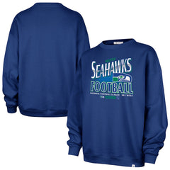 Seattle Seahawks '47 Women's Regional Oversized Sweatshirt College Navy | 47 brand