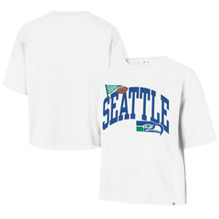 Seattle Seahawks '47 Women's Reed City T-Shirt White | 47 brand